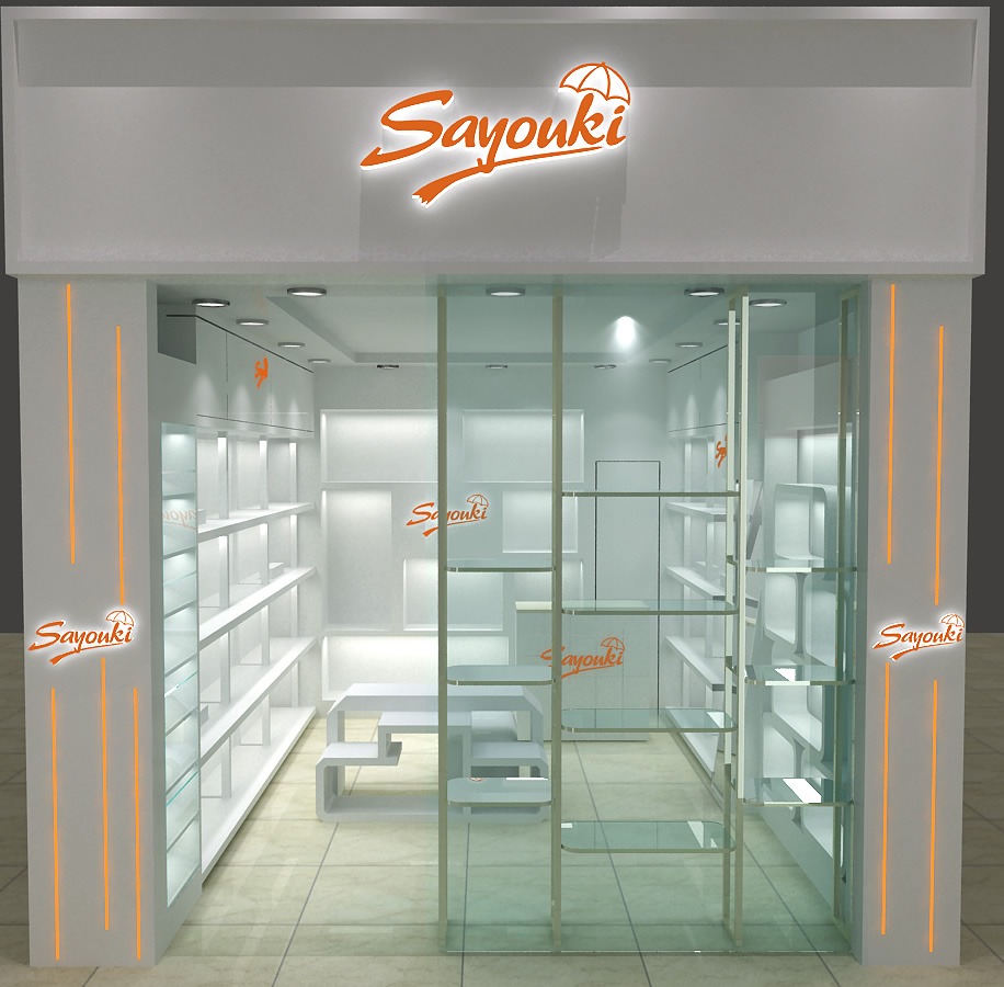 烤漆展柜，服装展柜厂，内衣展柜厂，瑞雅展柜厂